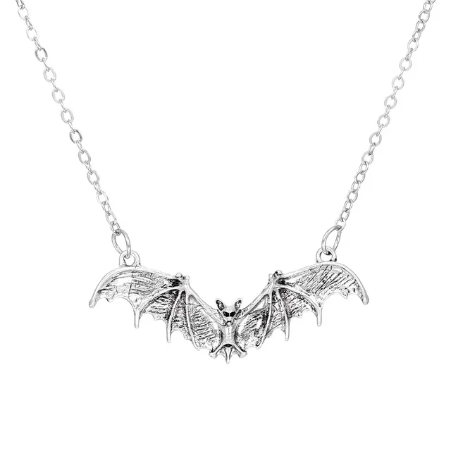 Men and Women's Retro Punk Bat - Men Accessories Neck Chain 评论和价格
