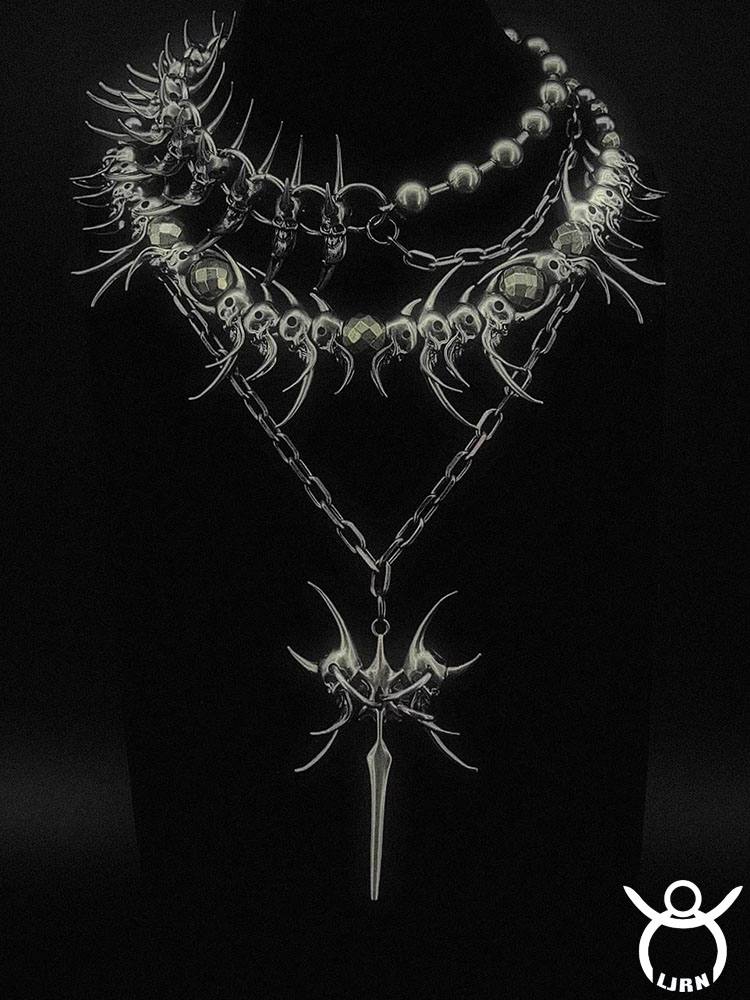 2025 New Punk Necklace Silver  - Men Accessories Neck Chain 评论和价格